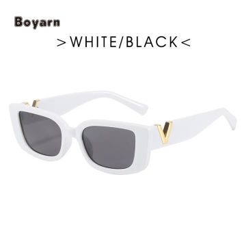 Boyarn moda trend małe okulary przeciwsłoneczne