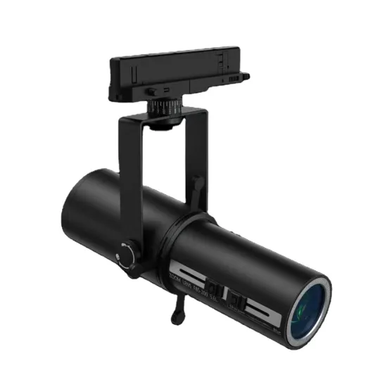 High Lumens High CRI Anti-Glare Zoomable Track Light - 30W Museum Lighting