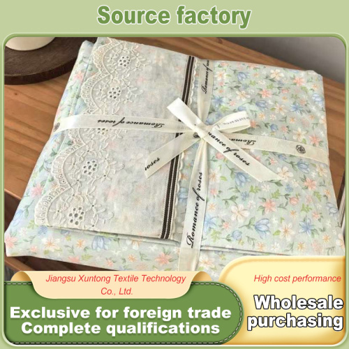 Удобное постельное белье из 100% хлопка, готовое к любому сезону.