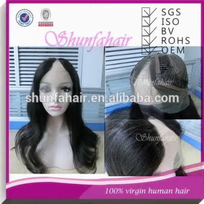 wholesale cheap brazilian hair u part wigs
