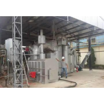 Urban household waste incinerator