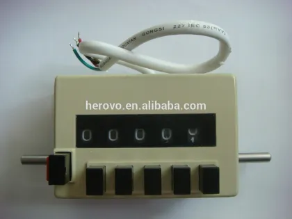 warping machine spare parts karl mayer machinery Meter Counter