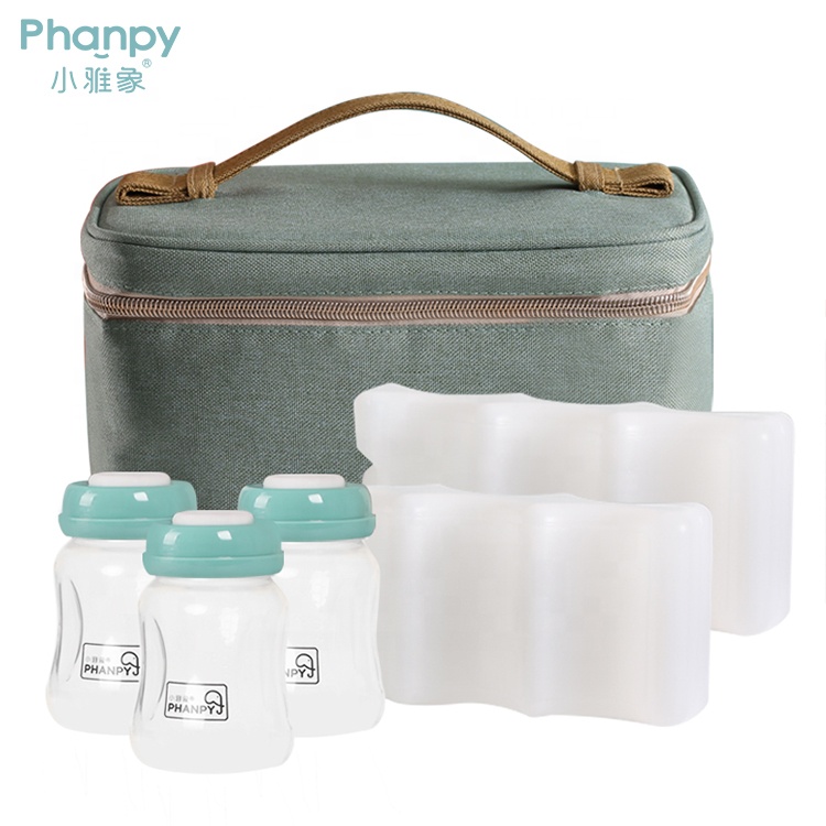 Insulated Baby Breastmilk Bottle Tote Bags