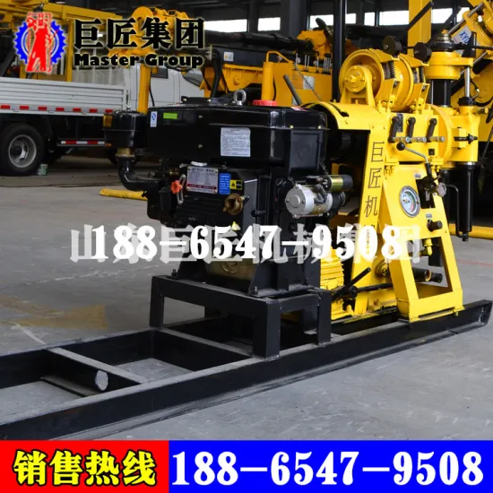 Hot HZ-200Y Cheap Hydraulic Diesel type portable water well drilling rigs for sale
