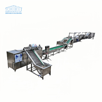 100-500Kg/H Frozen Potato Chips Machine for Sale