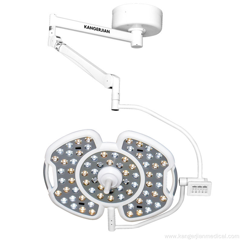 butterfly type surgery light with monitors hospital operation room use surgery light roof portabpe