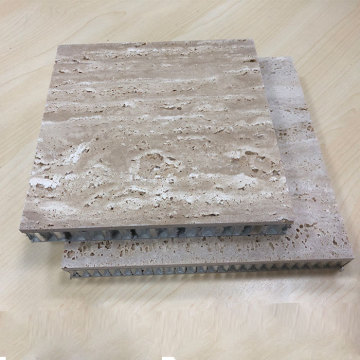 Beige Travertine Honeycomb Panels - Prefabricated Wall Cladding Solutions