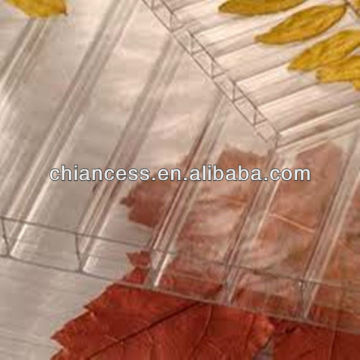 bending polycarbonate sheet plastic pc hollow sheets as roofing