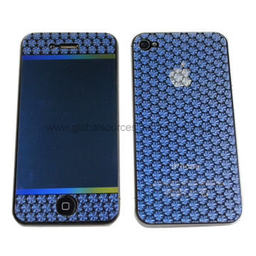 3D Screen Protector for iPhone 4/4S, Bubble-free, Easy-to-remove and without Any Residuary Mark