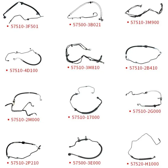 Wholesale High Pressure Power Steering Hose for Hyundai Kia Vehicles