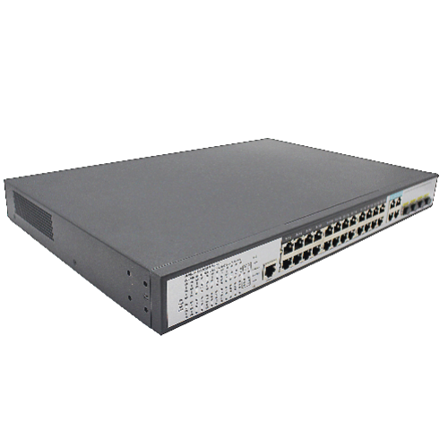 Black 24 Ports Switch with POE Function