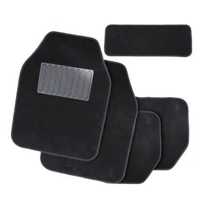 Non-Slip Custom Car Foot Mats - 4 Piece Set Universal Fit