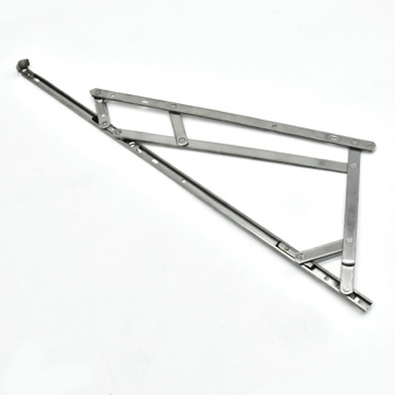 Braço de suporte para janela de 6 barras em aço inoxidável com deslizamento