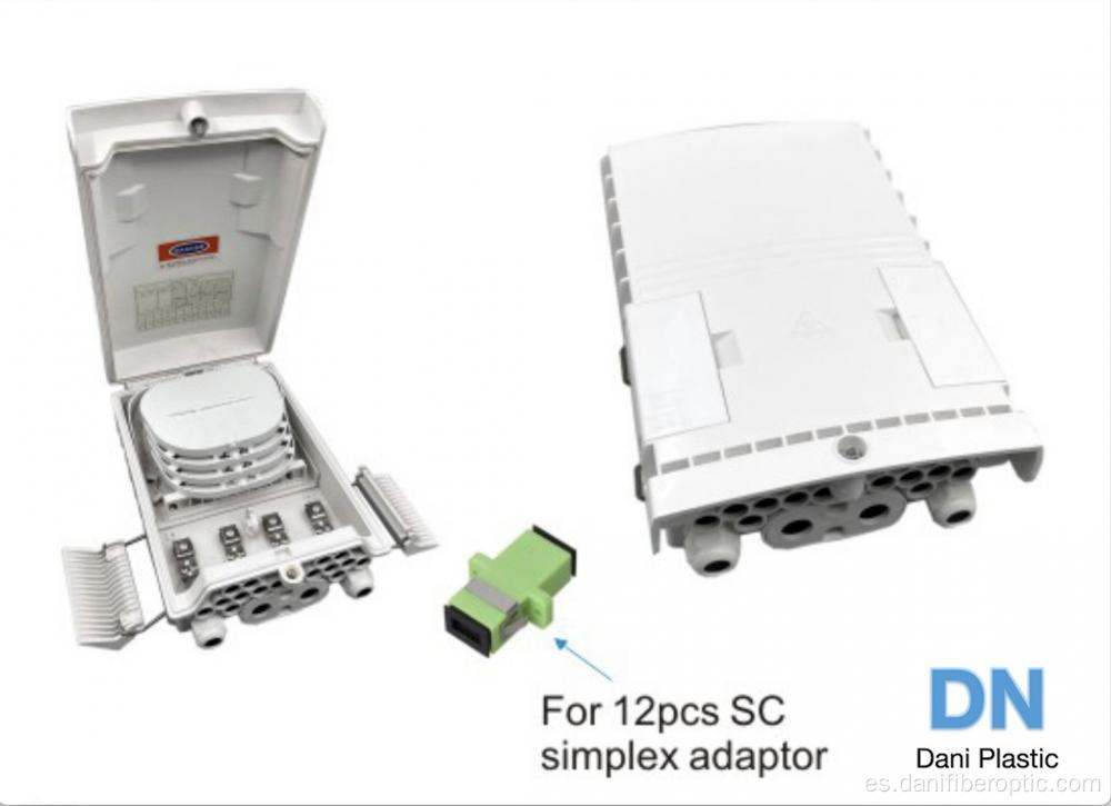 Splitter de fibra ABS PLC