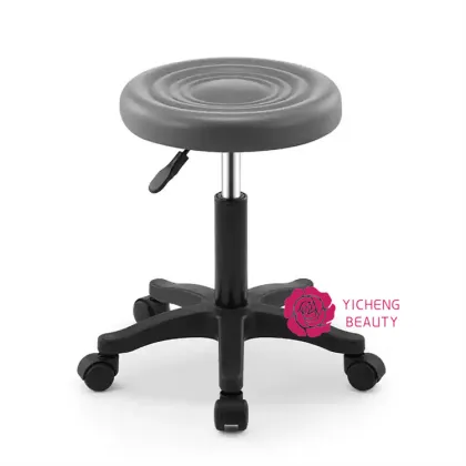 Yicheng Beauty Cheap Price Adjustable Height Barber Chair with Wheels