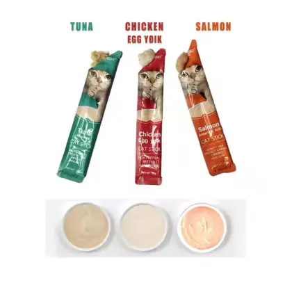 Wet Food Supplement Cat Snack Strips