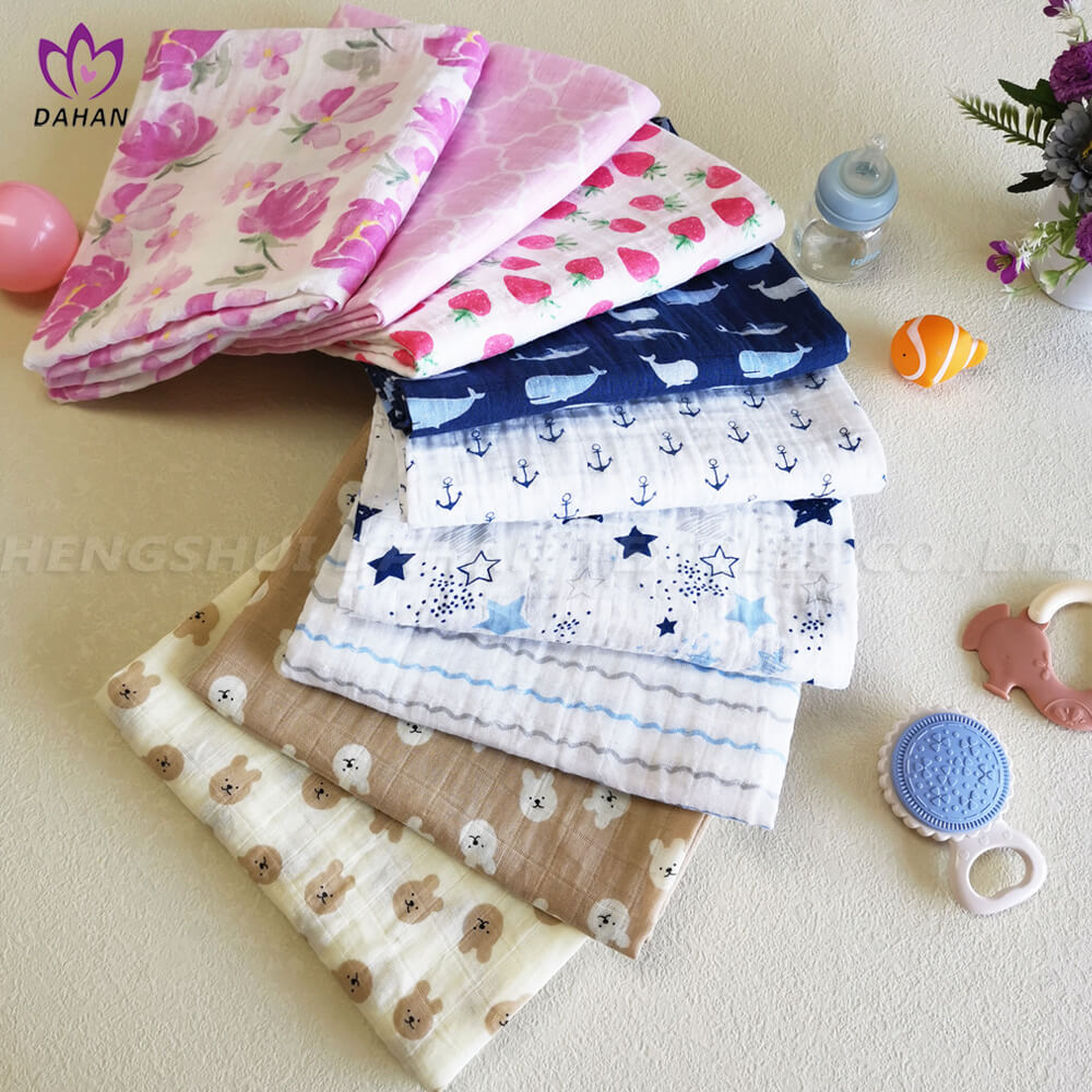 100 Cotton Printing Baby Blanket 2