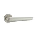 Simple design modern burshed zamak lever door handle