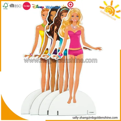 Barbie Deluxe Dress Up Paper Doll Activity Set