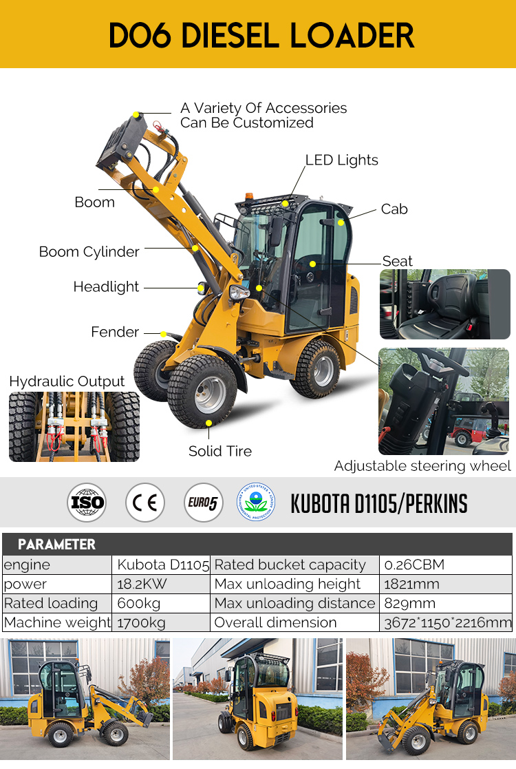 Made In China Nuoman Electric Small Loader 2