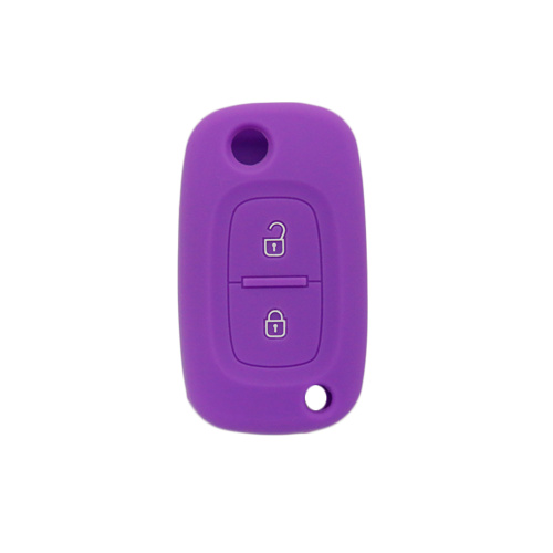 Waterproof silicone rubber key cover for Renault car