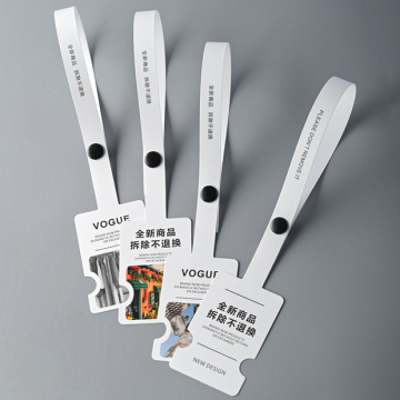 Eco-Friendly Customized Clothing with Detachable Buckle Tags
