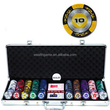 500pcs 14g Poker -Chip -Set