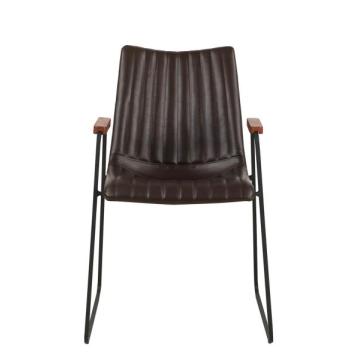 Nội thất gia đình Thiết kế hiện đại Nordic Upholstered Vải mềm Cowboy Pu Ghế Ghế phòng ăn cho nhà hàng