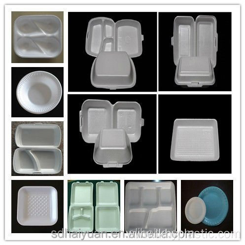 Disposable Foam Food Plate Vacuum Making Machine