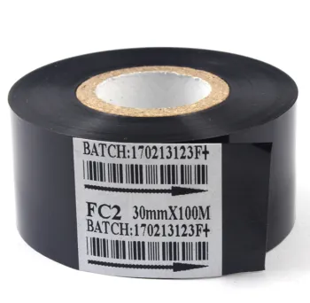 SCF900 30mmX100m Black Thermal Transfer Ribbon