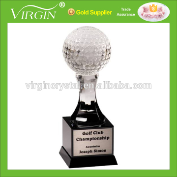 Wholesale China Regional Feature and crystal Material Custom crystal golf trophy award