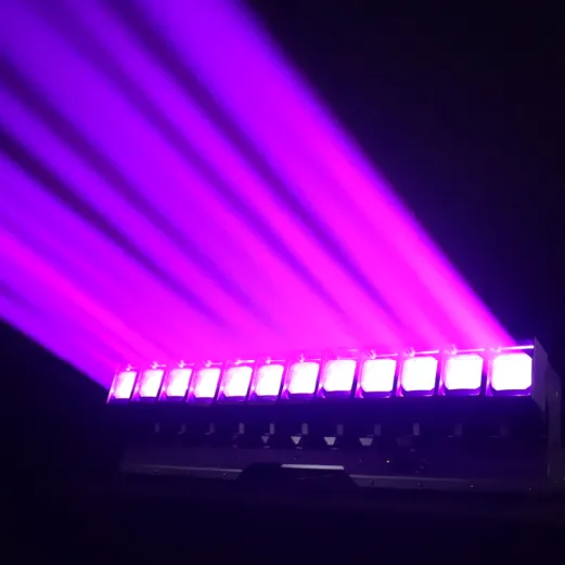 Professional 12*60W LED Bar Beam Zoom Moving Head Light with DMX for DJ Disco Club Stage