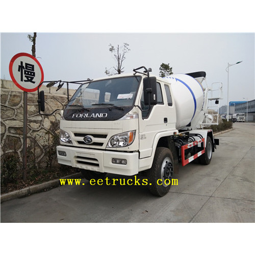 Forland 4 Wheel Heavy Duty Concrete Mixers