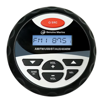 Genuine Marine Waterproof BT/USB/MP3 Player for Boats/Yachts/Cars/RVs
