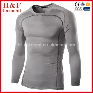Outdoor excursion slim fit blank men long sleeve t-shirts