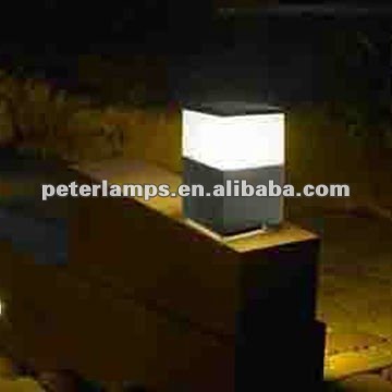 IP65 bollard lawn light,garden lawn light,led SQUARE lawn lamps aluminum E27