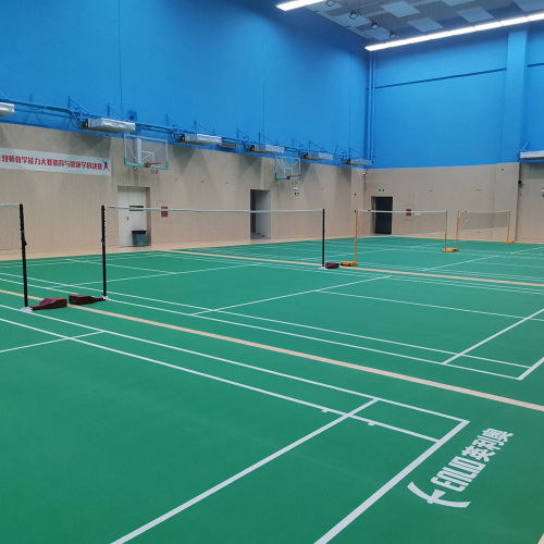 piso de vinil badminton esportivo