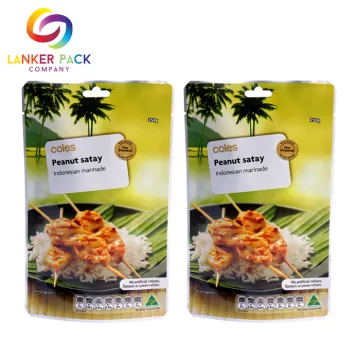 Microwavable BRC Foil Retort Bag Retort Pouch Bag