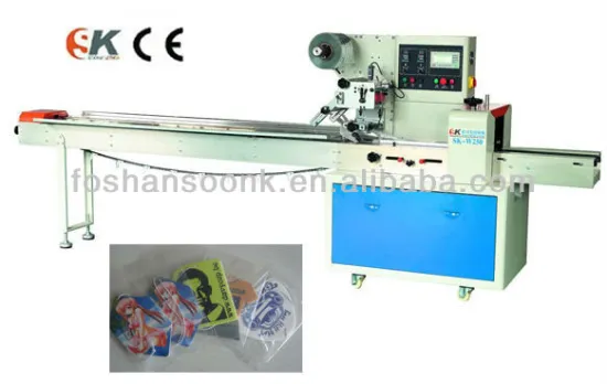 paper freshener pillow bag flow wrap machine