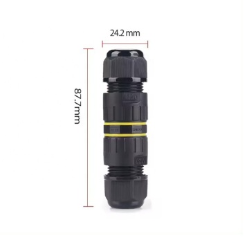 IP68 Waterproof 2 Pin & 3 Pin LED Light Connector for Outdoor Electrical Use