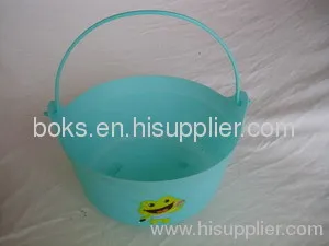 Plastic Easter Bucket With Handle 