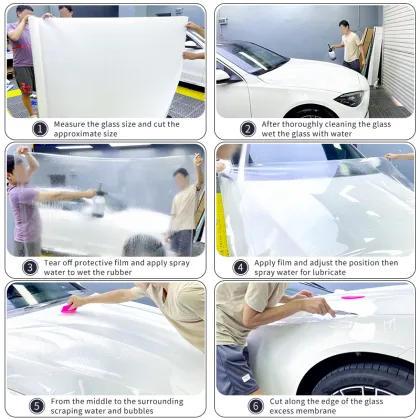 Car PPF Film Cover 6.5mil 7.5Mil - Paint Protection Film for Cars