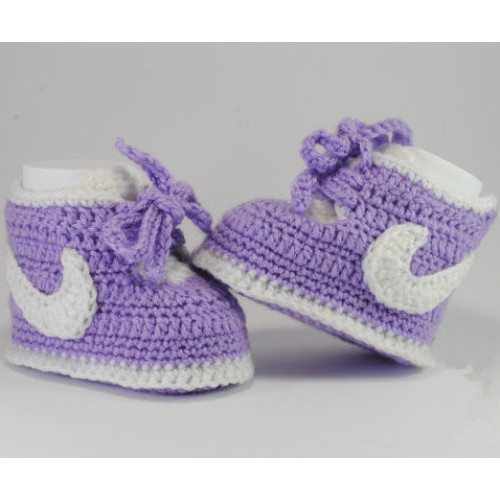 Crochet newborn shoes booties Cotton soft creative