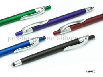 2015 new cheap wholesale or promotional plastic slim smart stylus pen