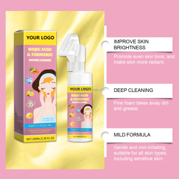 Bettermiss Natural Face Wash: Anti-Acne Oil Control & Deep Cleansing Turmeric Facial Cleanser