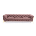 Sofa sectional mewah chesterfield