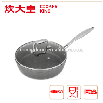 28cm forged aluminium saute pan with marble coating