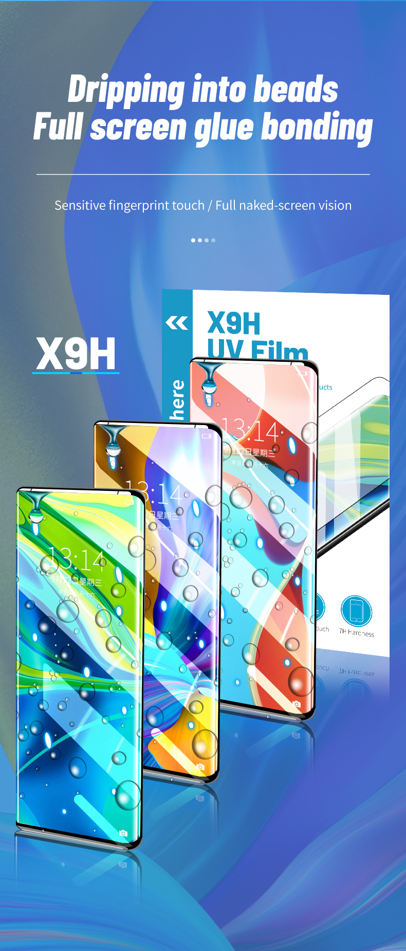 X9h Uv Glass Protector Film
