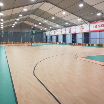 Enlio Vinyl Court Floor Rolls for basketball courts