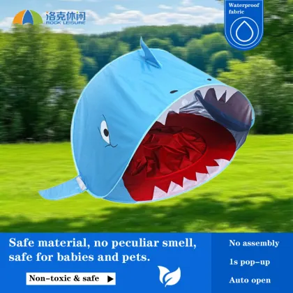 Blue Shark Inflatable Pool
